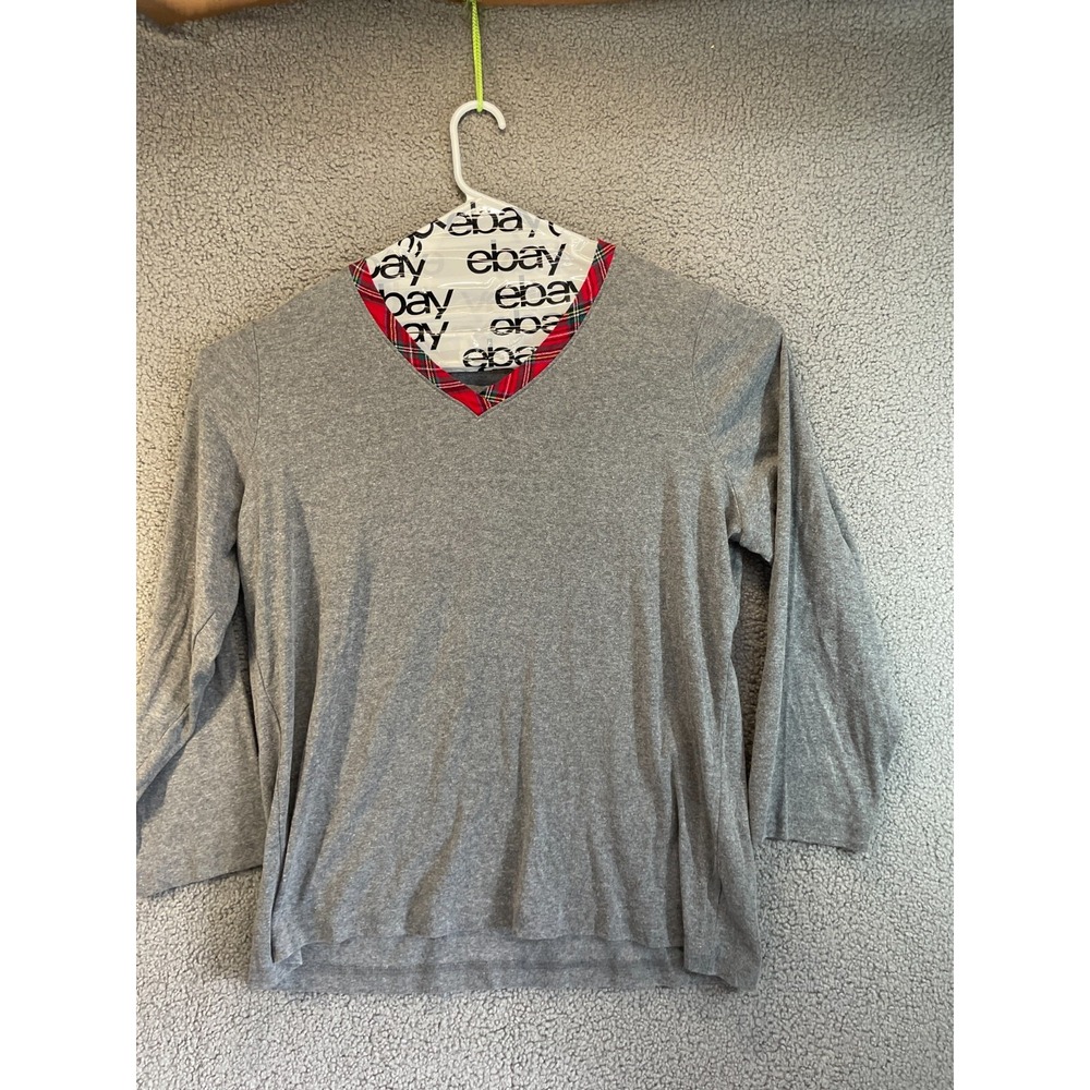 Charter Club Womens v‎ neck  Top 3XL